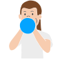 Inflate Balloon  Stencil