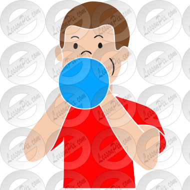Inflate Balloon  Stencil