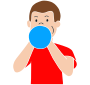 Inflate Balloon  Stencil