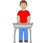 Stand at Desk  Picture