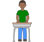 Stand at Desk  Picture