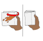 Fold Toilet Paper