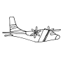 Coast Guard Plane  Outline