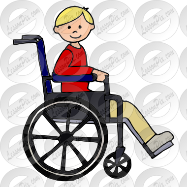 Boy in Wheelchair Picture