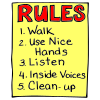 I+can+follow+the+rules+in+my+new+classroom. Picture