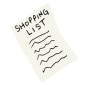 Shopping List Stencil