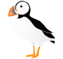 Puffin Stencil