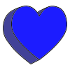 1+blue+heart Picture
