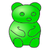 green bear