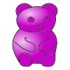 Purple+Bear++1+One Picture