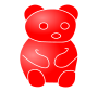 Red Bear Stencil