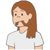 chew hair