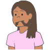 chew hair
