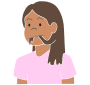 chew hair