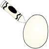 Draw on Egg Picture