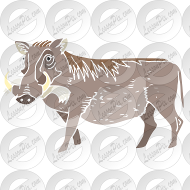 Warthog Stencil