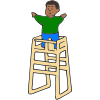 Stand on High Chair
