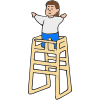 Stand on High Chair