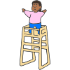 Stand on High Chair