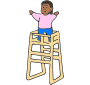 Stand on High Chair
