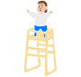 Stand on High Chair