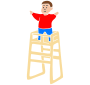 Stand on High Chair