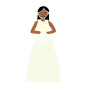 Bride Stencil