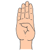 B