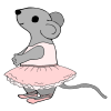 Ballerina Mouse