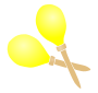 Maracas Stencil