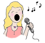 Singing  Picture