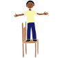 Stand on Chair