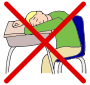 Do Not Lay on Desk