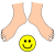 feet