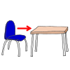 Push In Chair Picture