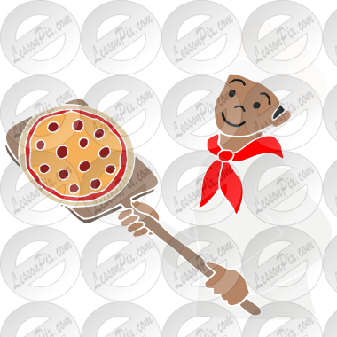 Pizza Chef  Stencil