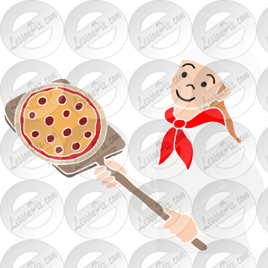 Pizza Chef  Stencil