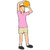 Ball Over Head Picture