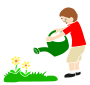 Watering  Stencil