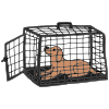 The+dog+is+________+the+cage. Picture