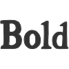 Bold