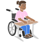 Sit at Desk