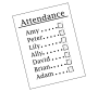 Attendance Outline