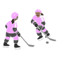 Hockey Pass  Stencil
