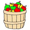 Basket+of+apples Picture