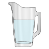 Fill+pitcher+with+water+up+to+the+line. Picture