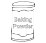 Baking Powder Outline