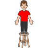 Stand on Chair