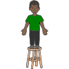 Stand on Chair