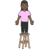 Stand on Chair